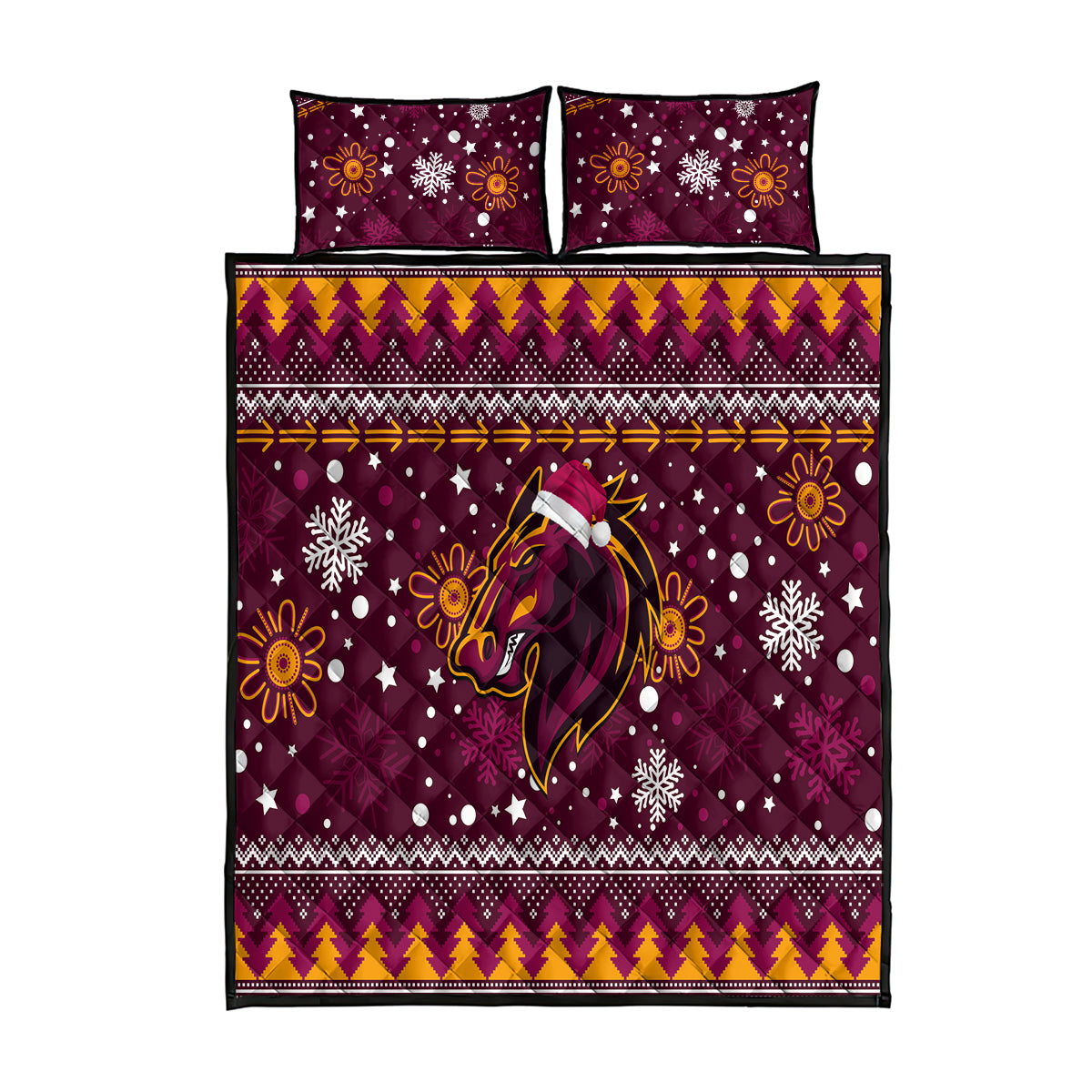 broncos-rugby-quilt-bed-set-heart-of-all-queenland-2023-christmas-vibe-unique