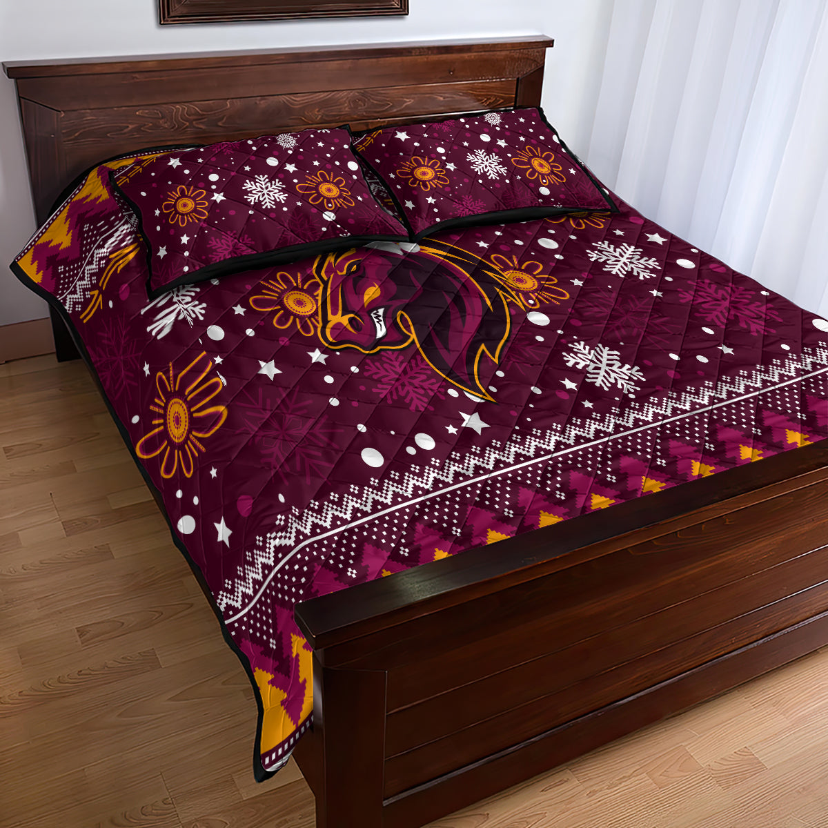 broncos-rugby-quilt-bed-set-heart-of-all-queenland-2023-christmas-vibe-unique