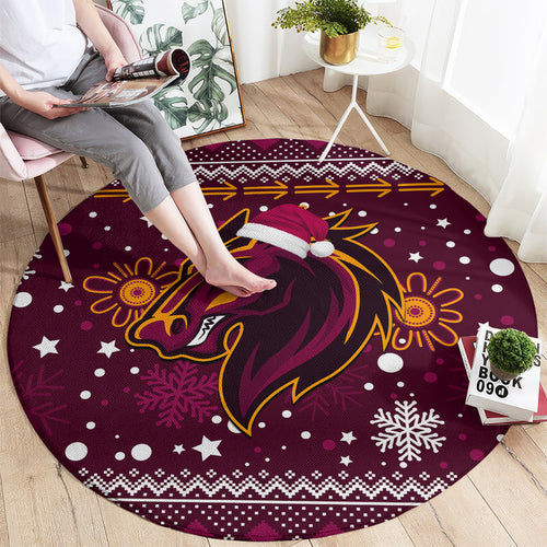 broncos-rugby-round-carpet-heart-of-all-queenland-2023-christmas-vibe-unique