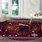 broncos-rugby-round-carpet-heart-of-all-queenland-2023-christmas-vibe-unique