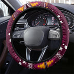 Broncos Rugby Steering Wheel Cover Heart Of All Queenland 2023 Christmas Vibe Unique