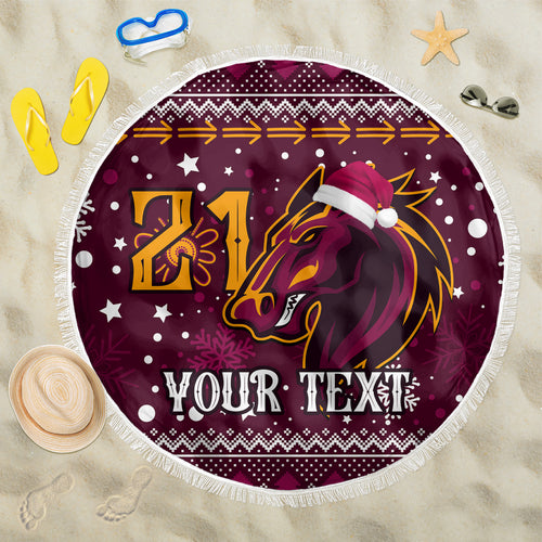 custom-broncos-rugby-beach-blanket-heart-of-all-queenland-2023-christmas-vibe-unique