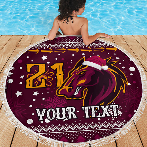 custom-broncos-rugby-beach-blanket-heart-of-all-queenland-2023-christmas-vibe-unique
