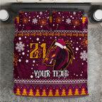 custom-broncos-rugby-bedding-set-heart-of-all-queenland-2023-christmas-vibe-unique
