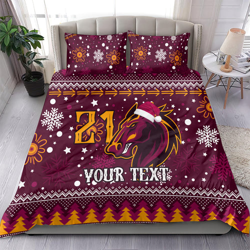 custom-broncos-rugby-bedding-set-heart-of-all-queenland-2023-christmas-vibe-unique