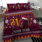 custom-broncos-rugby-bedding-set-heart-of-all-queenland-2023-christmas-vibe-unique