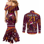 custom-broncos-rugby-couples-matching-mermaid-dress-and-long-sleeve-button-shirts-heart-of-all-queenland-2023-christmas-vibe-unique