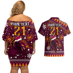 custom-broncos-rugby-couples-matching-off-shoulder-short-dress-and-hawaiian-shirt-heart-of-all-queenland-2023-christmas-vibe-unique