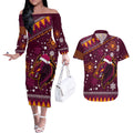custom-broncos-rugby-couples-matching-off-the-shoulder-long-sleeve-dress-and-hawaiian-shirt-heart-of-all-queenland-2023-christmas-vibe-unique