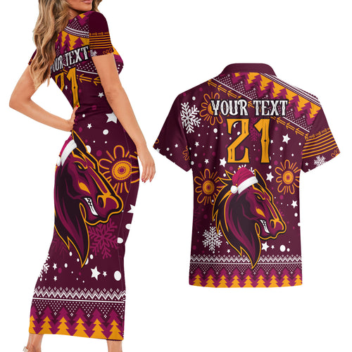 custom-broncos-rugby-couples-matching-short-sleeve-bodycon-dress-and-hawaiian-shirt-heart-of-all-queenland-2023-christmas-vibe-unique