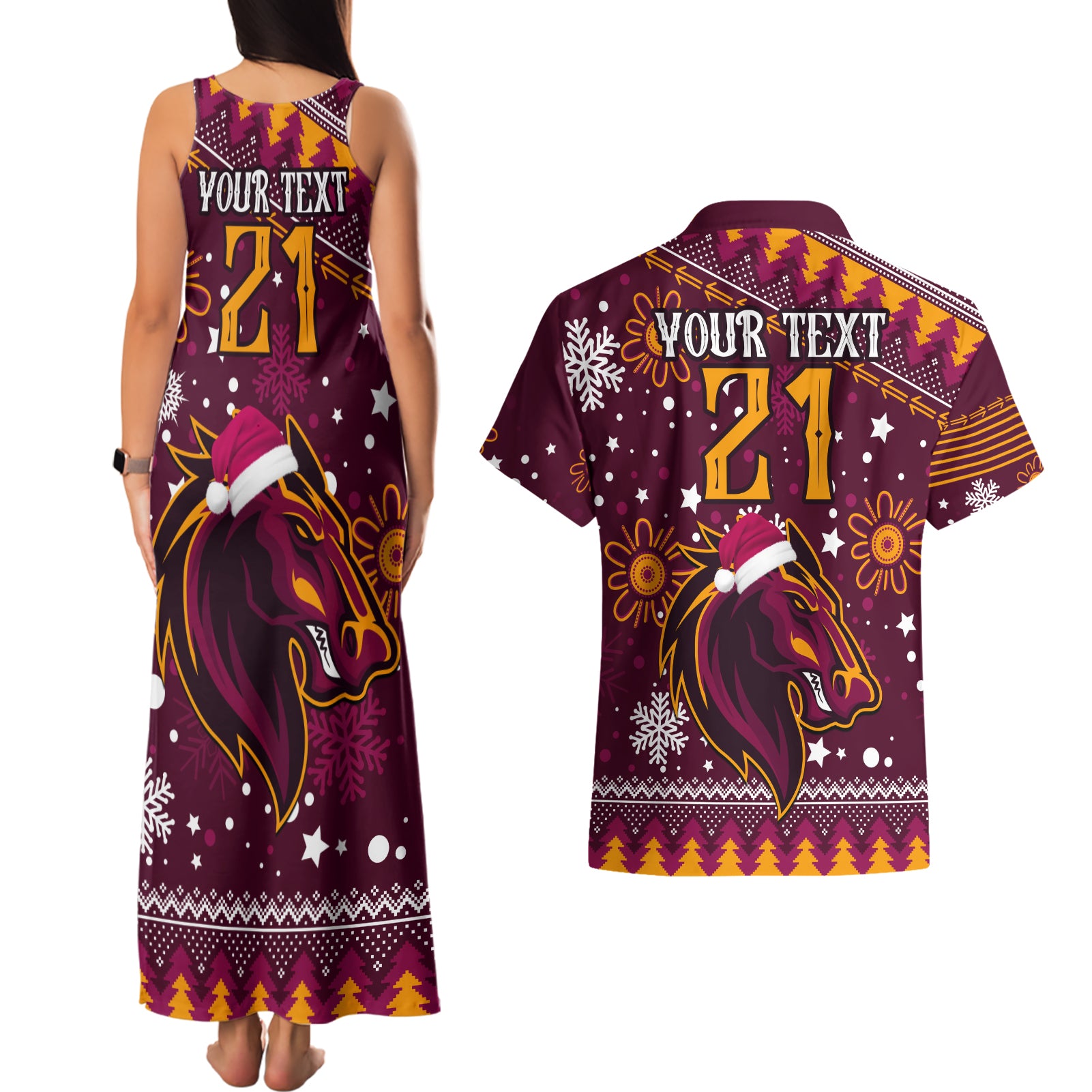 custom-broncos-rugby-couples-matching-tank-maxi-dress-and-hawaiian-shirt-heart-of-all-queenland-2023-christmas-vibe-unique