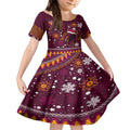 custom-broncos-rugby-kid-short-sleeve-dress-heart-of-all-queenland-2023-christmas-vibe-unique
