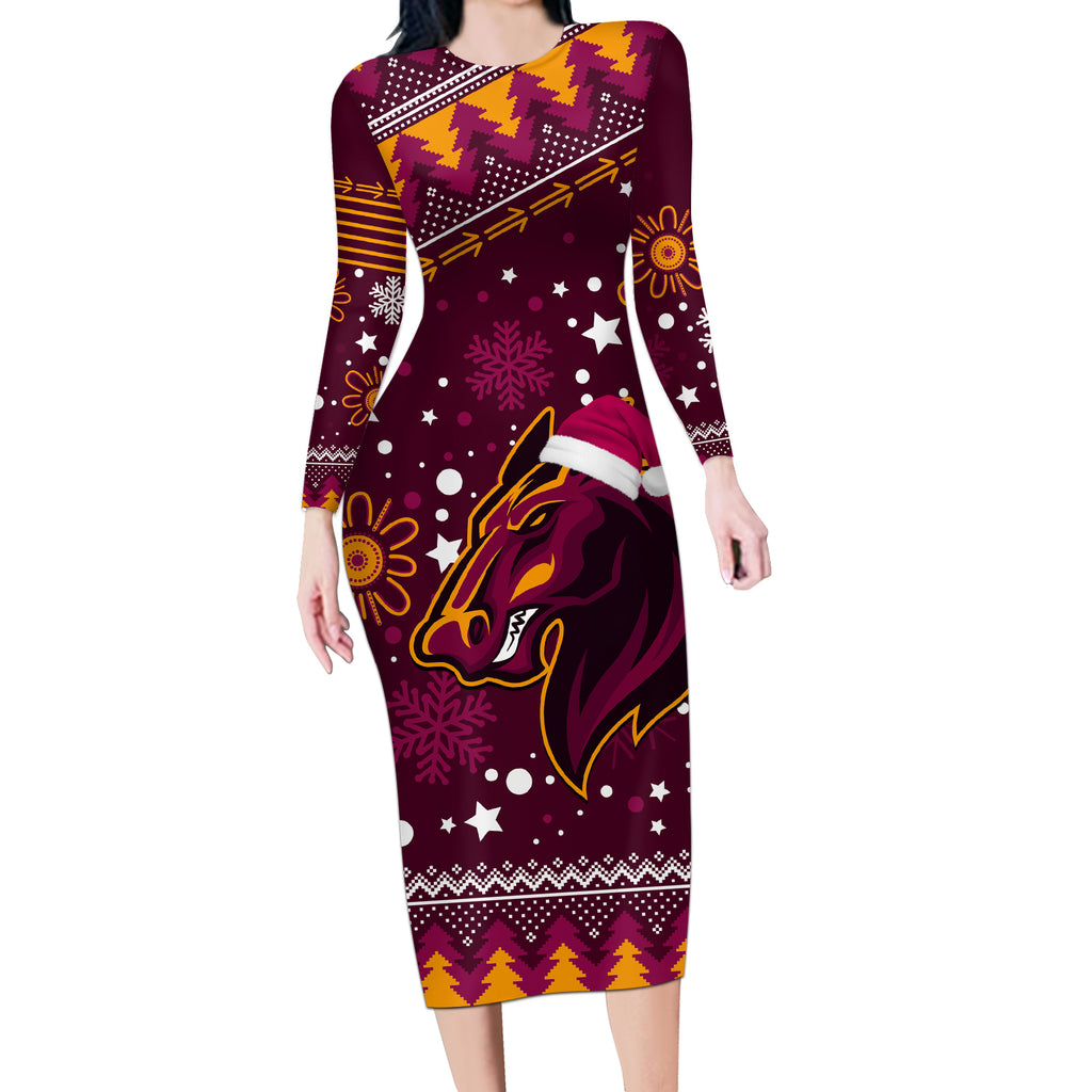 custom-broncos-rugby-long-sleeve-bodycon-dress-heart-of-all-queenland-2023-christmas-vibe-unique