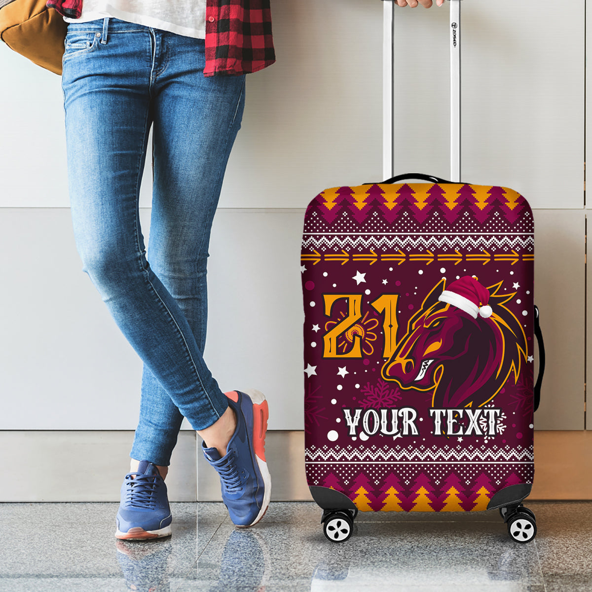 custom-broncos-rugby-luggage-cover-heart-of-all-queenland-2023-christmas-vibe-unique