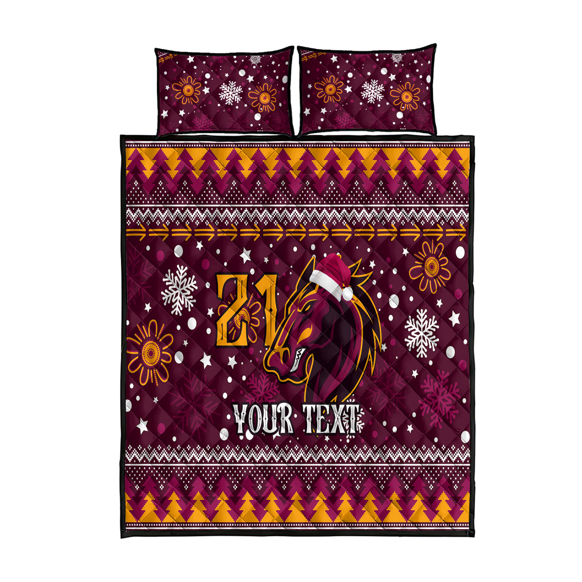 custom-broncos-rugby-quilt-bed-set-heart-of-all-queenland-2023-christmas-vibe-unique