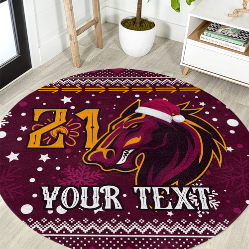 custom-broncos-rugby-round-carpet-heart-of-all-queenland-2023-christmas-vibe-unique