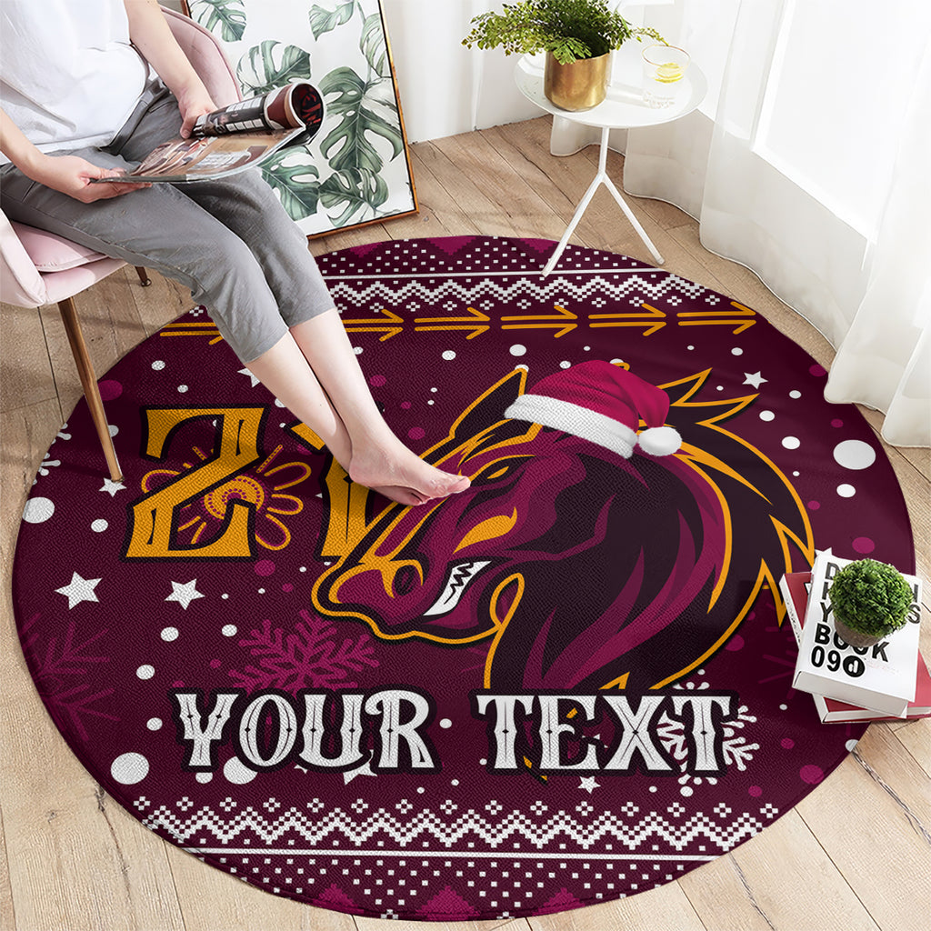 custom-broncos-rugby-round-carpet-heart-of-all-queenland-2023-christmas-vibe-unique