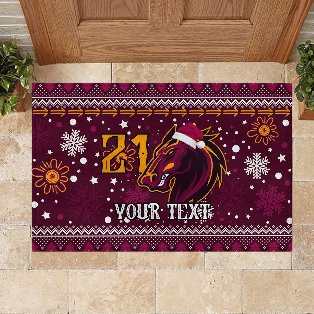 custom-broncos-rugby-rubber-doormat-heart-of-all-queenland-2023-christmas-vibe-unique