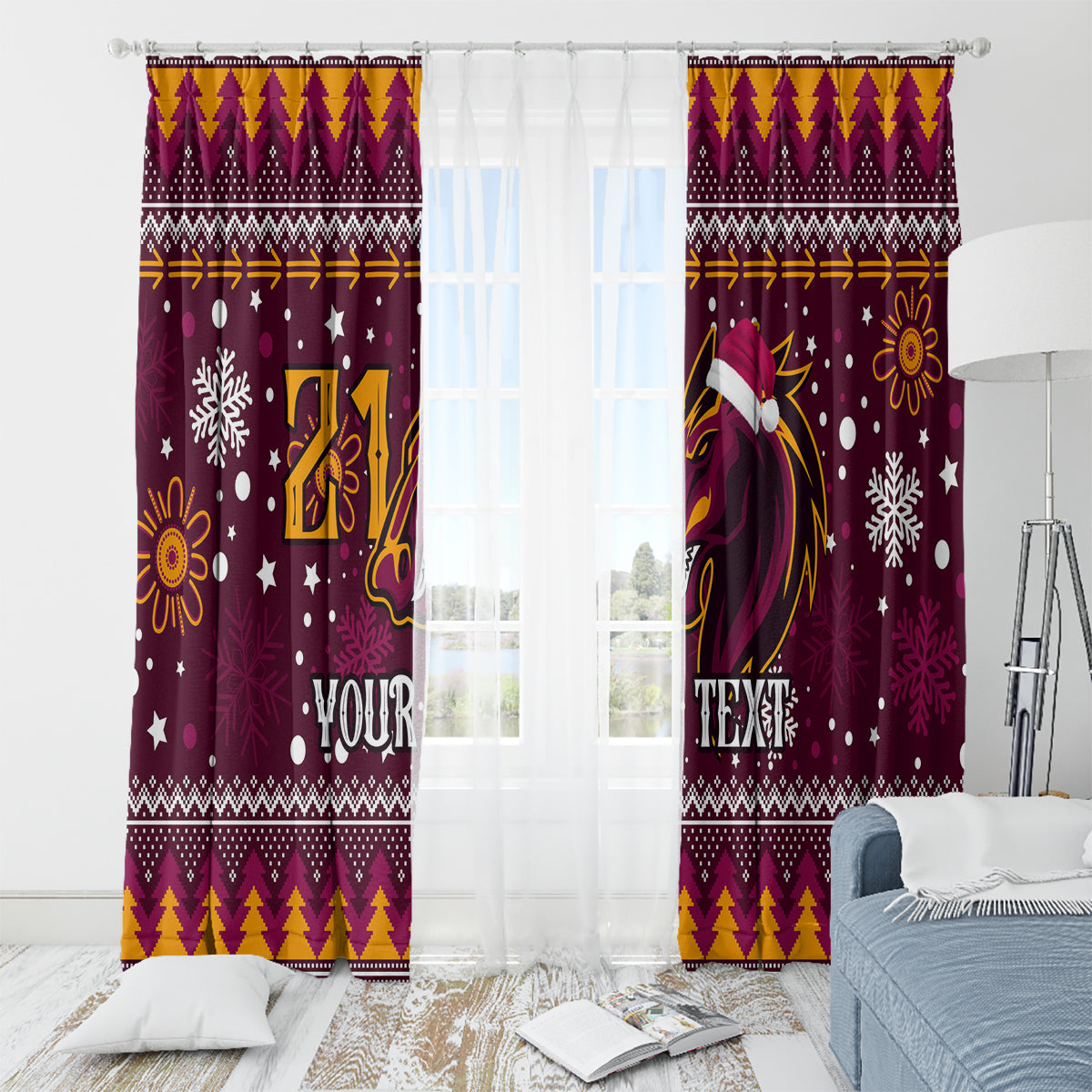 custom-broncos-rugby-window-curtain-heart-of-all-queenland-2023-christmas-vibe-unique
