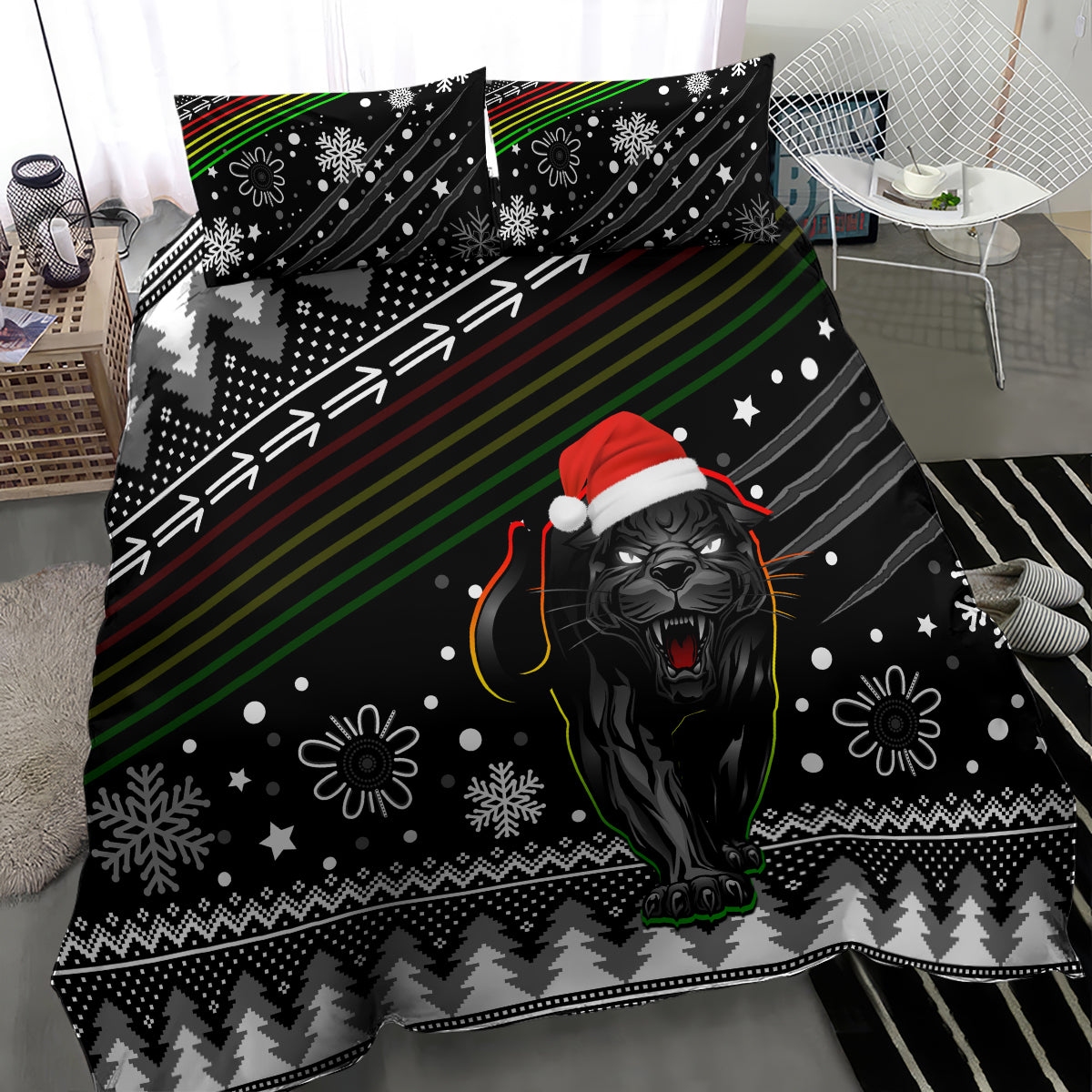 panthers-rugby-bedding-set-go-the-mighty-panthers-2023-christmas-vibe-unique
