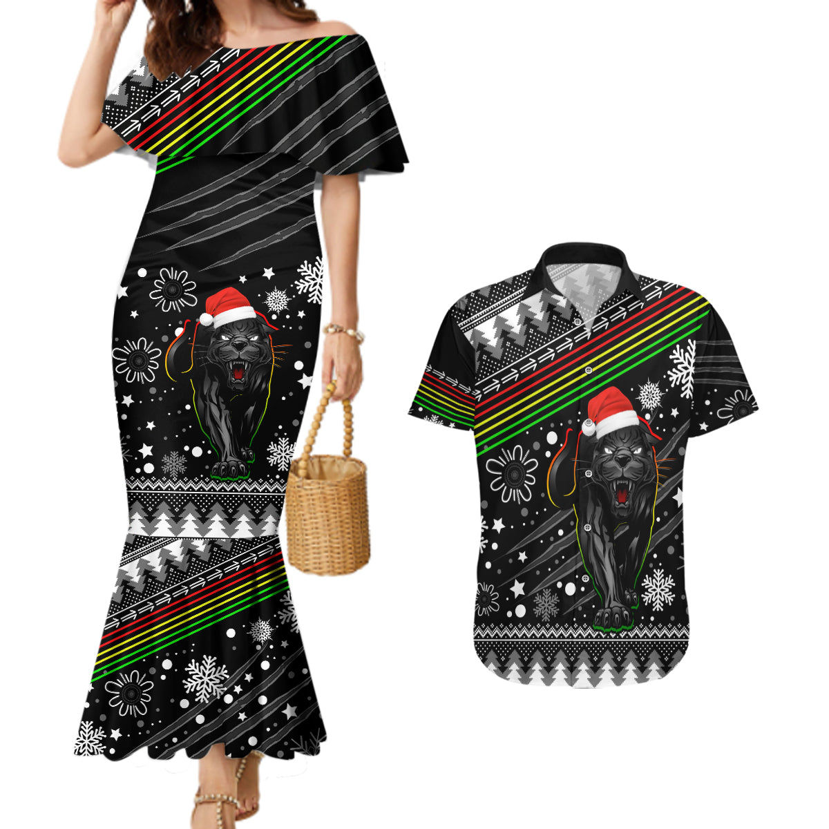 panthers-rugby-couples-matching-mermaid-dress-and-hawaiian-shirt-go-the-mighty-panthers-2023-christmas-vibe-unique