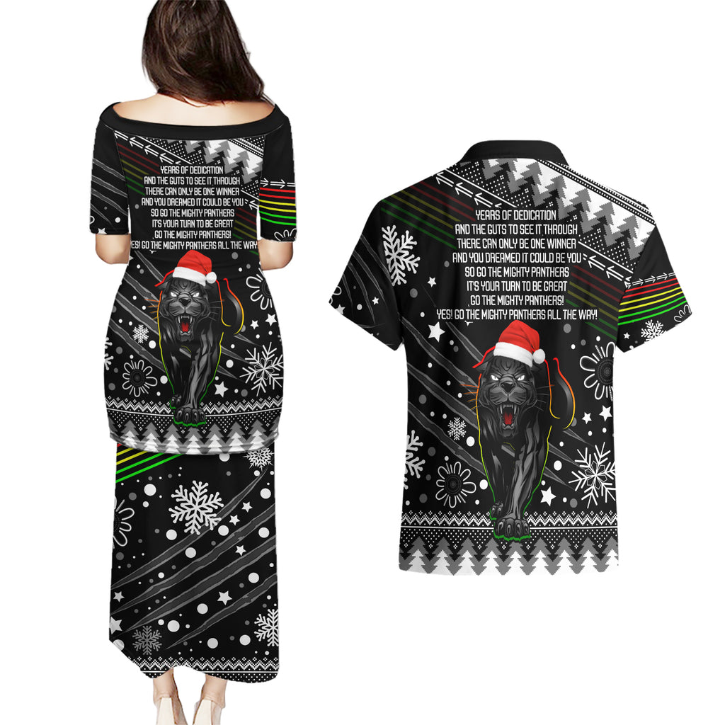panthers-rugby-couples-matching-puletasi-dress-and-hawaiian-shirt-go-the-mighty-panthers-2023-christmas-vibe-unique