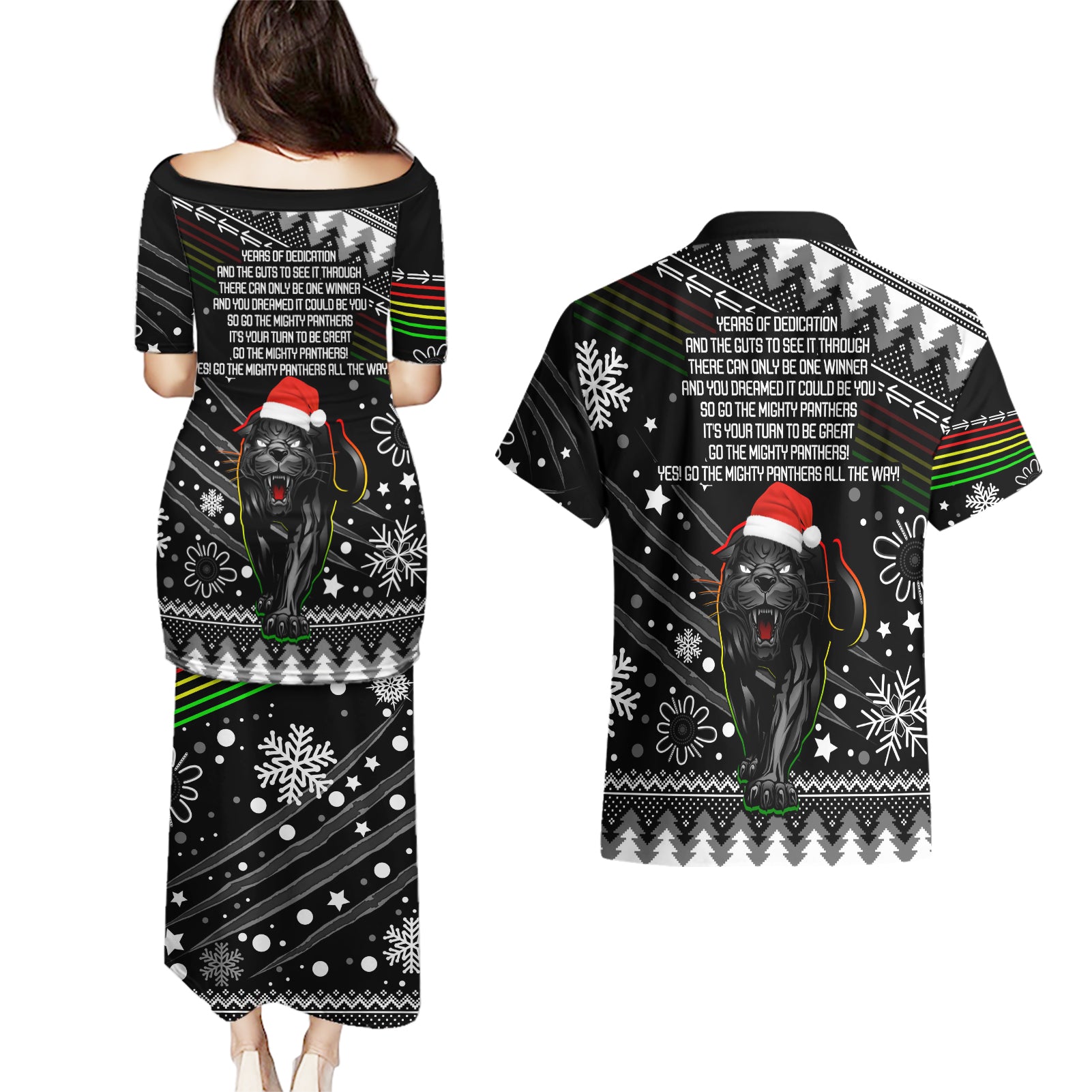 panthers-rugby-couples-matching-puletasi-dress-and-hawaiian-shirt-go-the-mighty-panthers-2023-christmas-vibe-unique