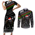 panthers-rugby-couples-matching-short-sleeve-bodycon-dress-and-long-sleeve-button-shirts-go-the-mighty-panthers-2023-christmas-vibe-unique