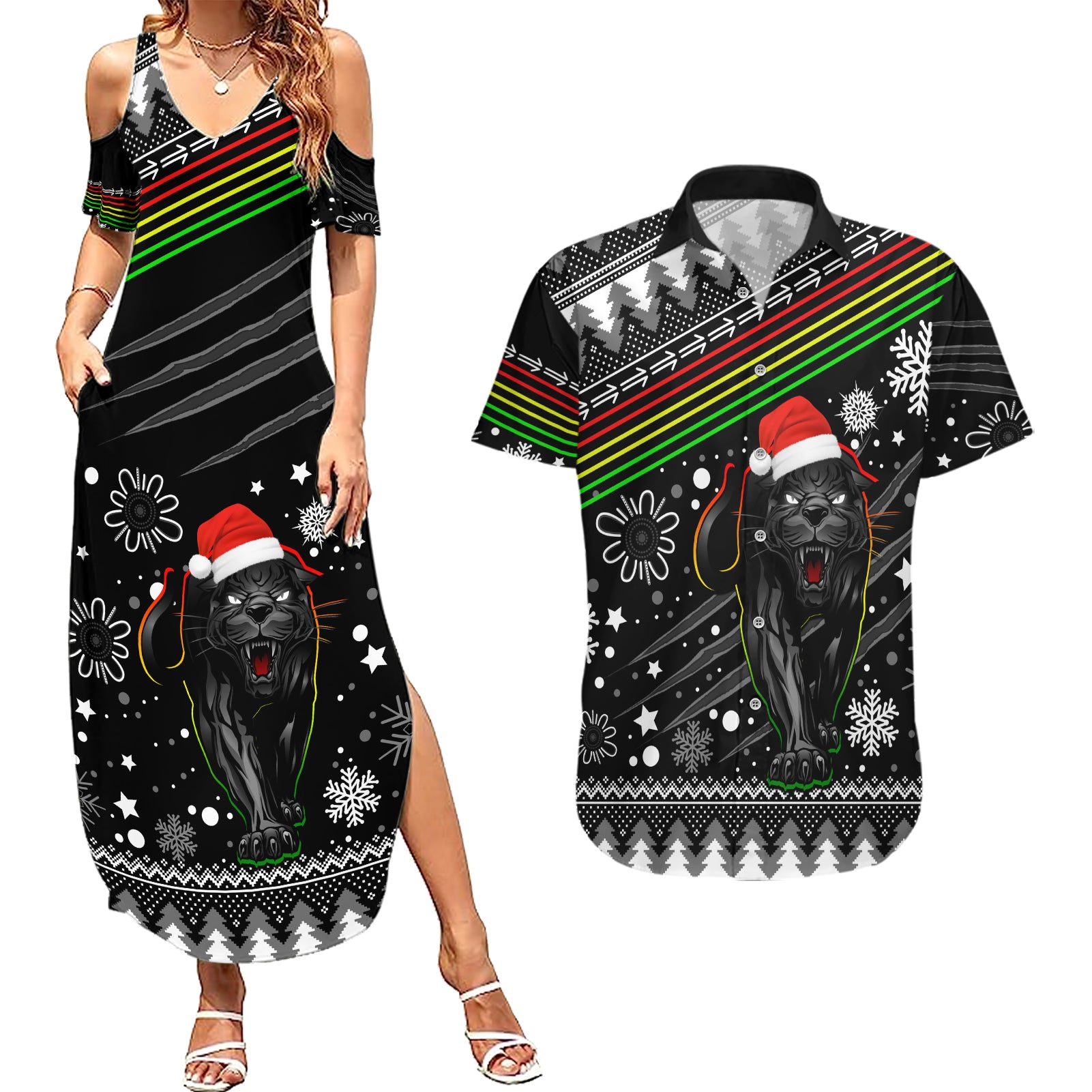panthers-rugby-couples-matching-summer-maxi-dress-and-hawaiian-shirt-go-the-mighty-panthers-2023-christmas-vibe-unique