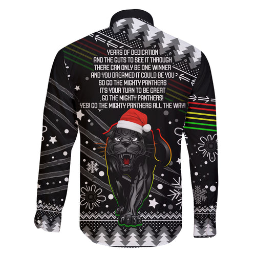 panthers-rugby-family-matching-long-sleeve-bodycon-dress-and-hawaiian-shirt-go-the-mighty-panthers-2023-christmas-vibe-unique