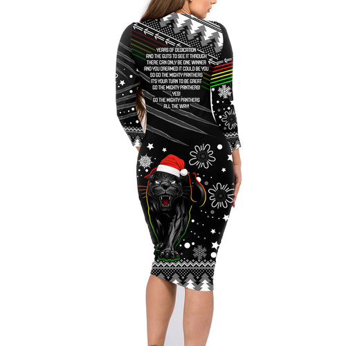 panthers-rugby-family-matching-long-sleeve-bodycon-dress-and-hawaiian-shirt-go-the-mighty-panthers-2023-christmas-vibe-unique