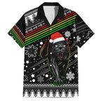panthers-rugby-family-matching-off-shoulder-long-sleeve-dress-and-hawaiian-shirt-go-the-mighty-panthers-2023-christmas-vibe-unique