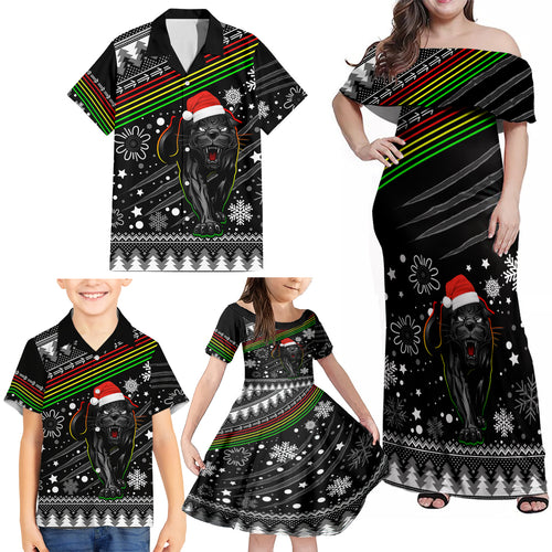 panthers-rugby-family-matching-off-shoulder-maxi-dress-and-hawaiian-shirt-go-the-mighty-panthers-2023-christmas-vibe-unique