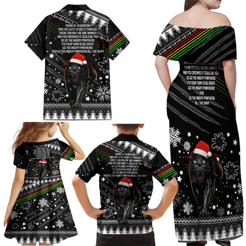 panthers-rugby-family-matching-off-shoulder-maxi-dress-and-hawaiian-shirt-go-the-mighty-panthers-2023-christmas-vibe-unique