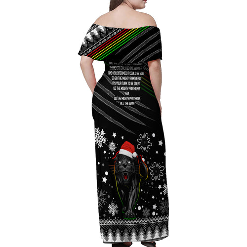 panthers-rugby-family-matching-off-shoulder-maxi-dress-and-hawaiian-shirt-go-the-mighty-panthers-2023-christmas-vibe-unique