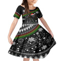 panthers-rugby-kid-short-sleeve-dress-go-the-mighty-panthers-2023-christmas-vibe-unique