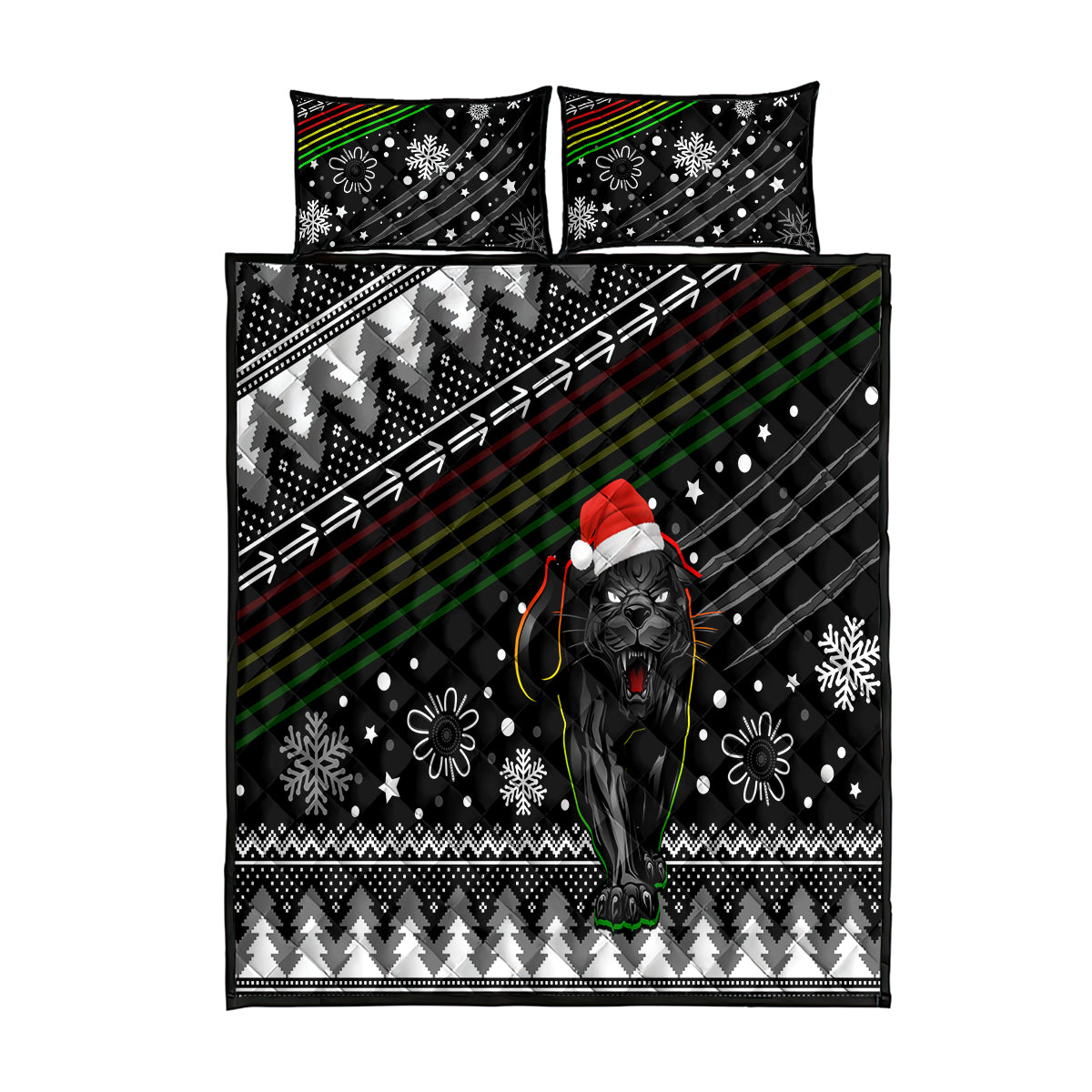 panthers-rugby-quilt-bed-set-go-the-mighty-panthers-2023-christmas-vibe-unique