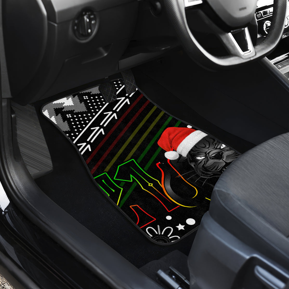 custom-panthers-rugby-car-mats-go-the-mighty-panthers-2023-christmas-vibe-unique