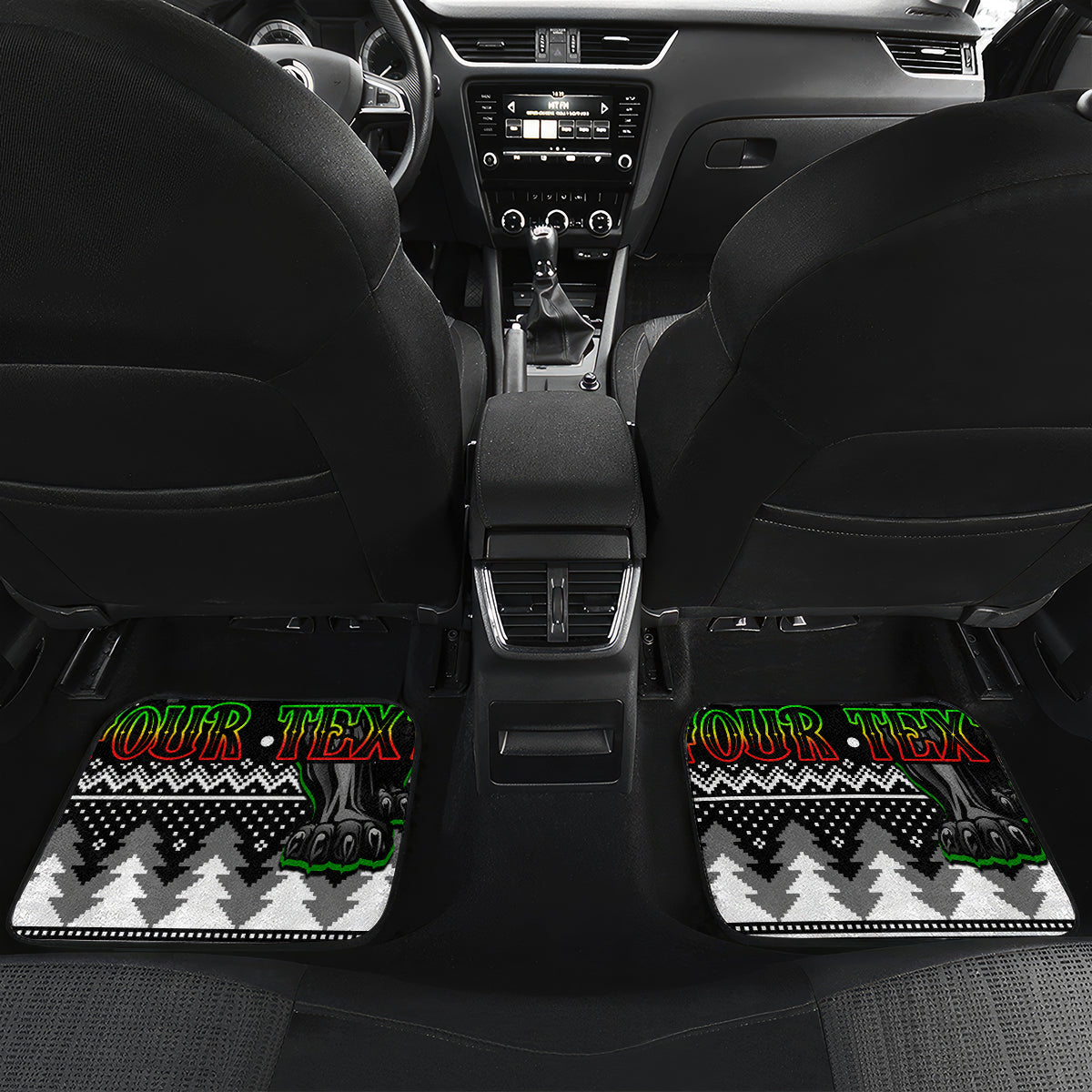 custom-panthers-rugby-car-mats-go-the-mighty-panthers-2023-christmas-vibe-unique