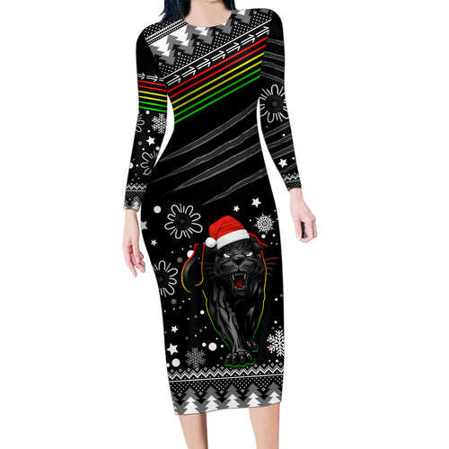 custom-panthers-rugby-family-matching-long-sleeve-bodycon-dress-and-hawaiian-shirt-go-the-mighty-panthers-2023-christmas-vibe-unique