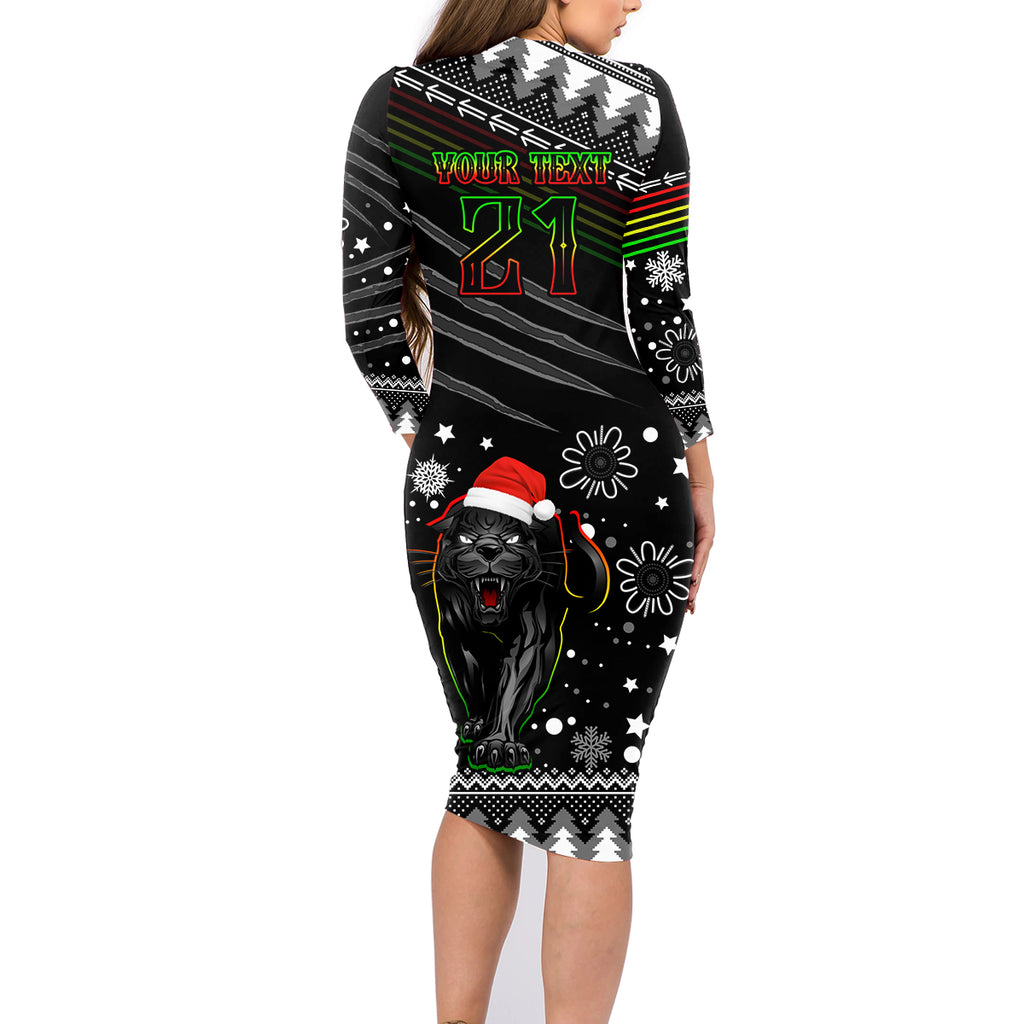 custom-panthers-rugby-family-matching-long-sleeve-bodycon-dress-and-hawaiian-shirt-go-the-mighty-panthers-2023-christmas-vibe-unique