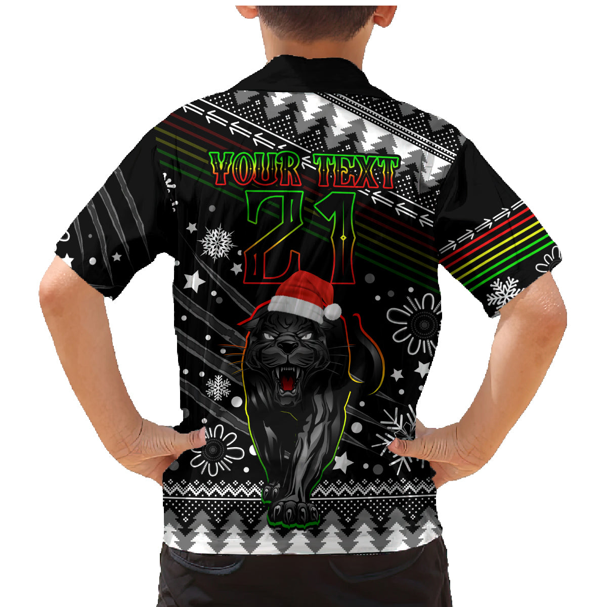 custom-panthers-rugby-family-matching-mermaid-dress-and-hawaiian-shirt-go-the-mighty-panthers-2023-christmas-vibe-unique
