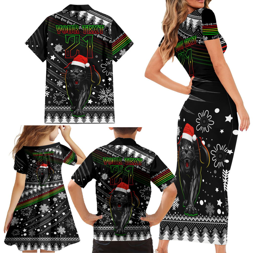 custom-panthers-rugby-family-matching-short-sleeve-bodycon-dress-and-hawaiian-shirt-go-the-mighty-panthers-2023-christmas-vibe-unique
