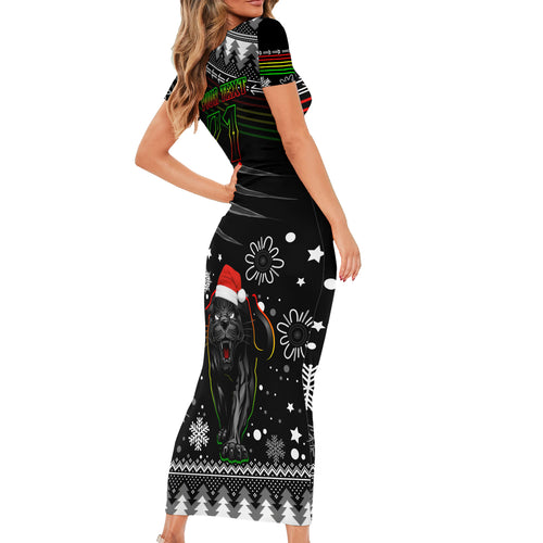 custom-panthers-rugby-family-matching-short-sleeve-bodycon-dress-and-hawaiian-shirt-go-the-mighty-panthers-2023-christmas-vibe-unique