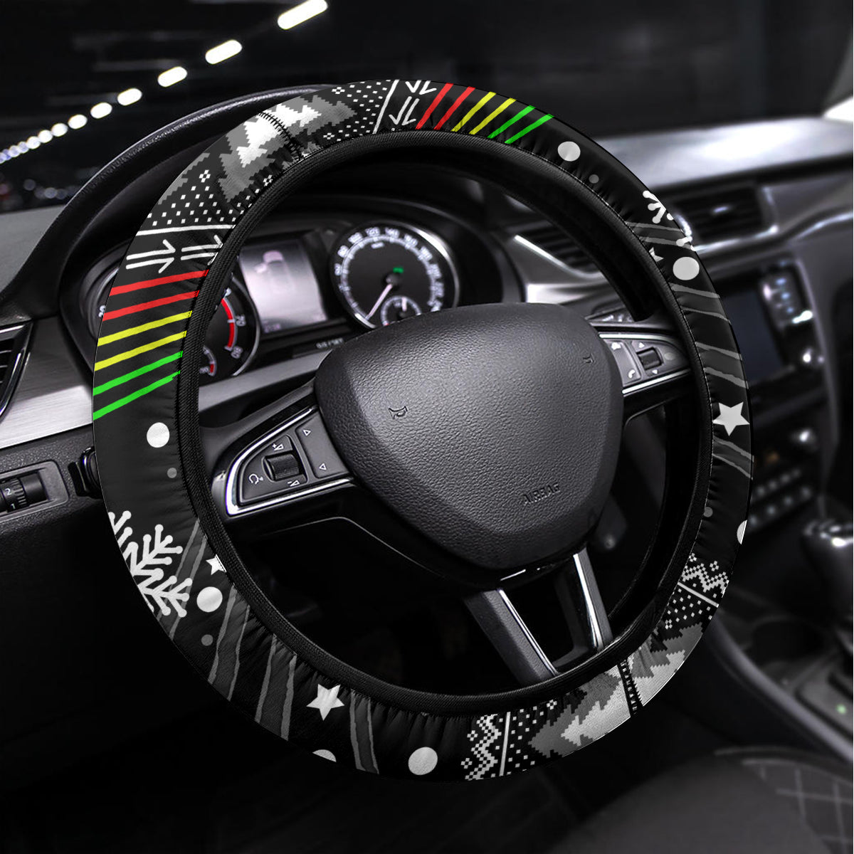 Panthers Rugby Steering Wheel Cover Go The Mighty Panthers 2023 Christmas Vibe Unique