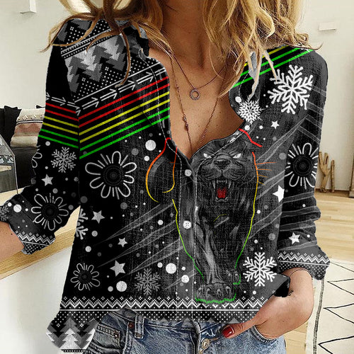 custom-panthers-rugby-women-casual-shirt-go-the-mighty-panthers-2023-christmas-vibe-unique
