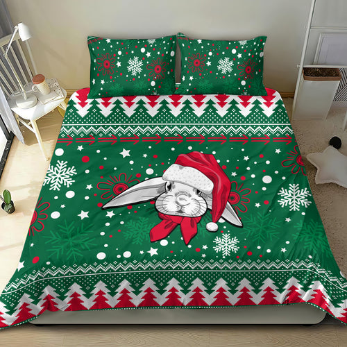 rabbitohs-rugby-bedding-set-glory-glory-the-south-2023-christmas-vibe-unique