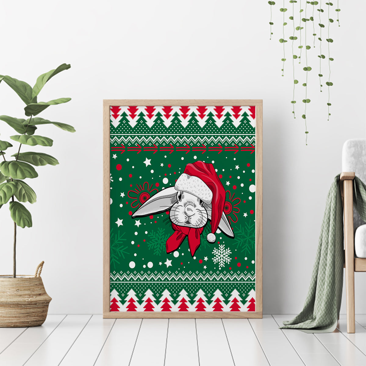 rabbitohs-rugby-canvas-wall-art-glory-glory-the-south-2023-christmas-vibe-unique
