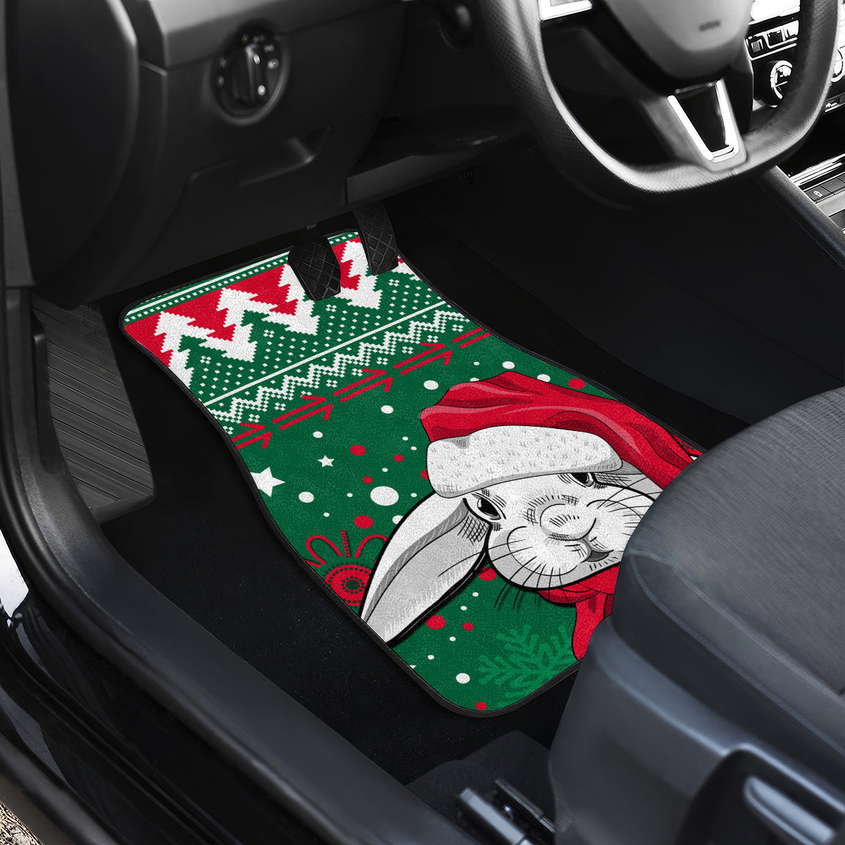 rabbitohs-rugby-car-mats-glory-glory-the-south-2023-christmas-vibe-unique