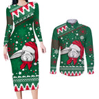 rabbitohs-rugby-couples-matching-long-sleeve-bodycon-dress-and-long-sleeve-button-shirts-glory-glory-the-south-2023-christmas-vibe-unique